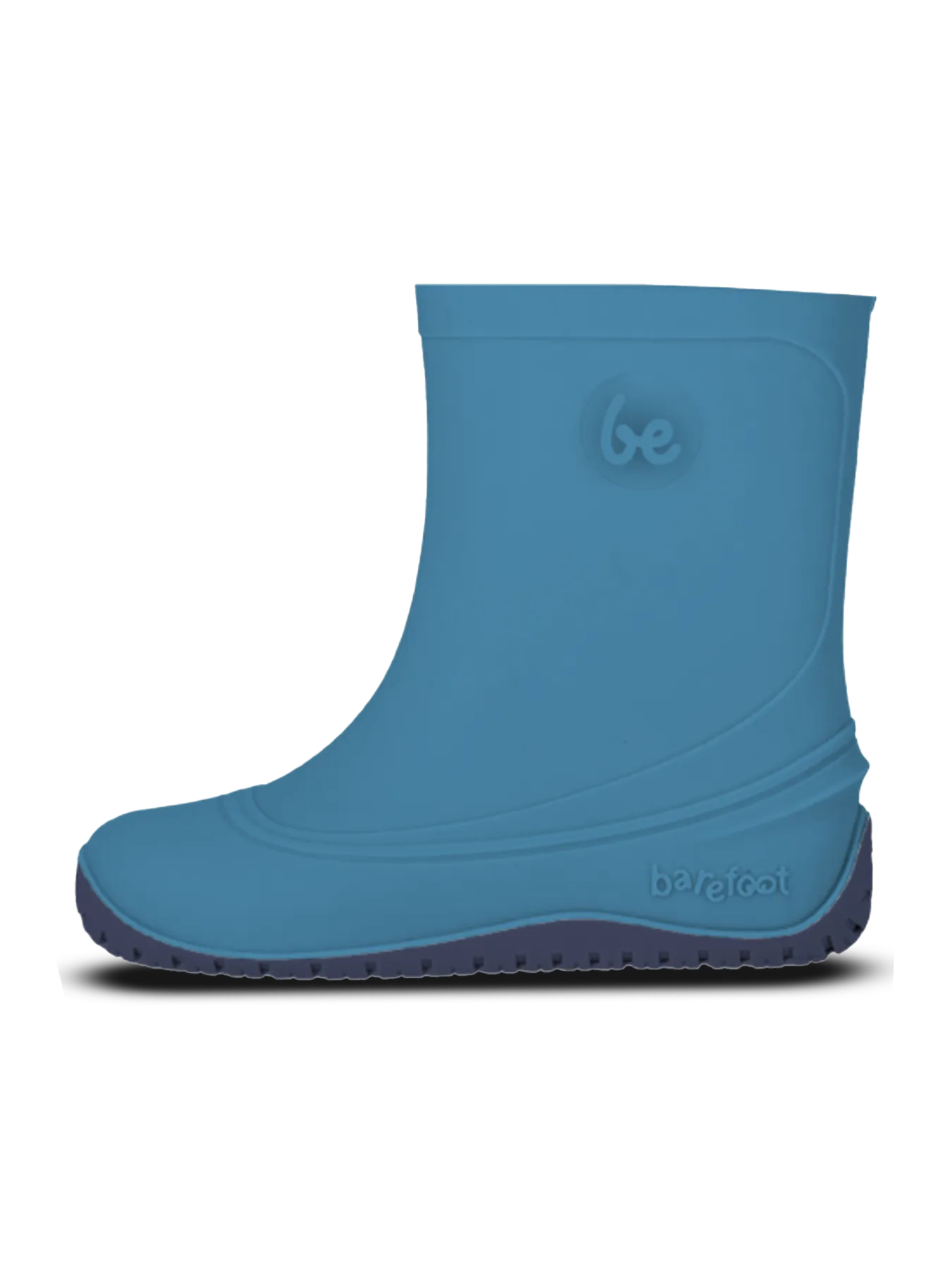 Barfuß-Regenstiefel für Kinder Be Lenka Pudds – Aquablau