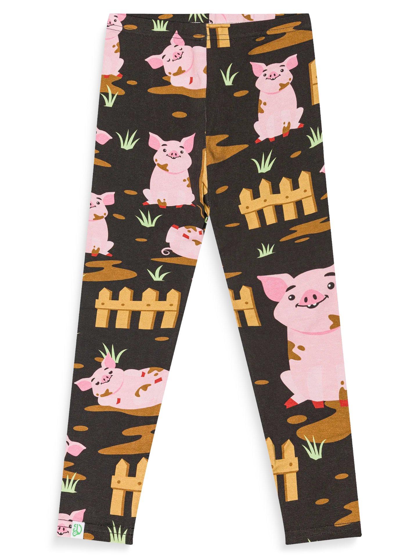 Lustige Leggings aus Baumwolle für Kinder Schweine auf dem Bauernhof