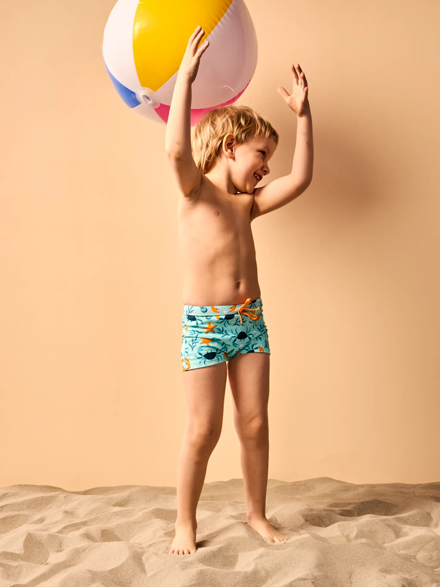 Lustige elastische Badeshorts für Kinder Meereskrabbe - Image 3