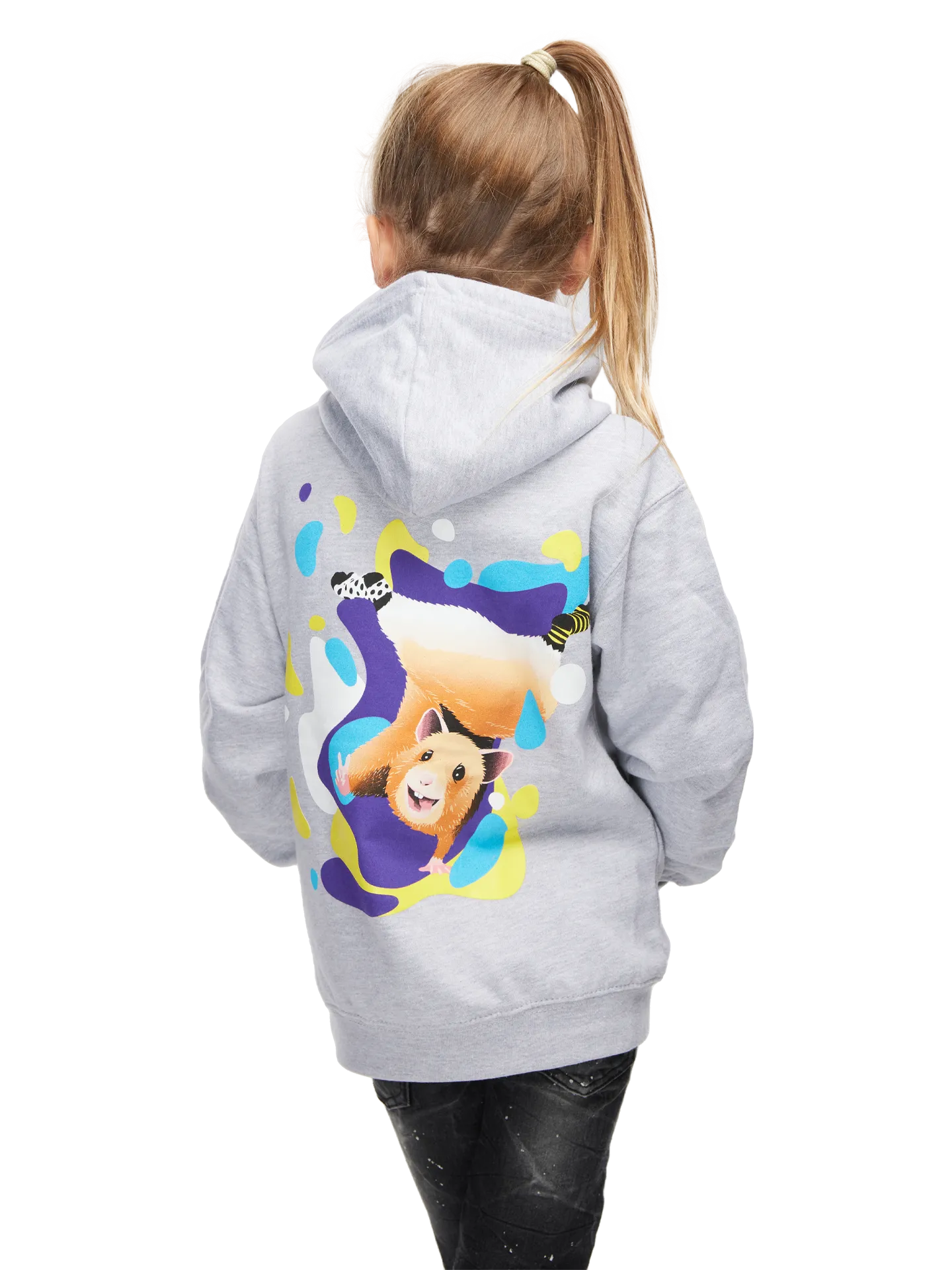 Lustiger Hoodie für Kinder Breakdance-Hamster - Image 4