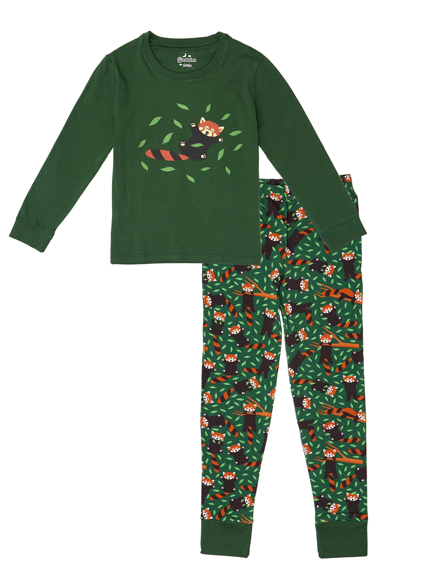Lustiger Pyjama für Kinder Roter Panda