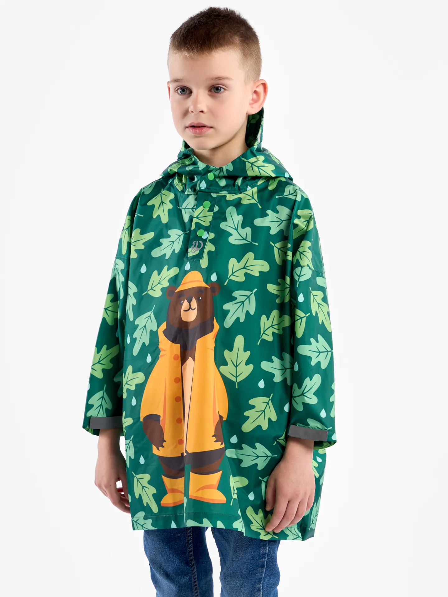 Lustiger Regenmantel für Kinder Bär in Regenmantel - Image 5