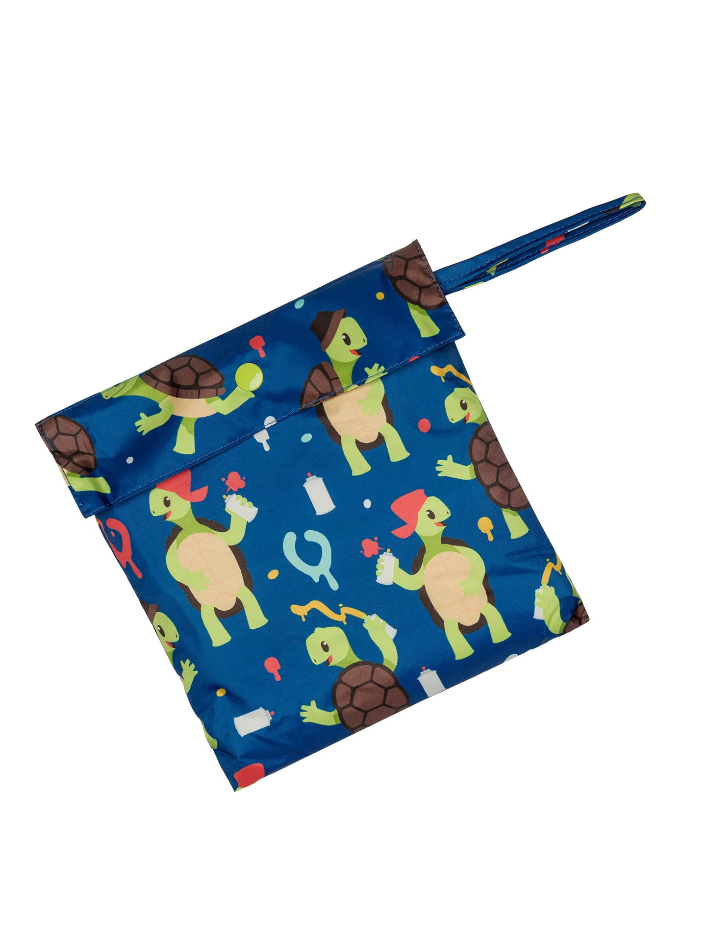 Lustiger Regenmantel für Kinder Schildkröte die Künstlerin - Image 3