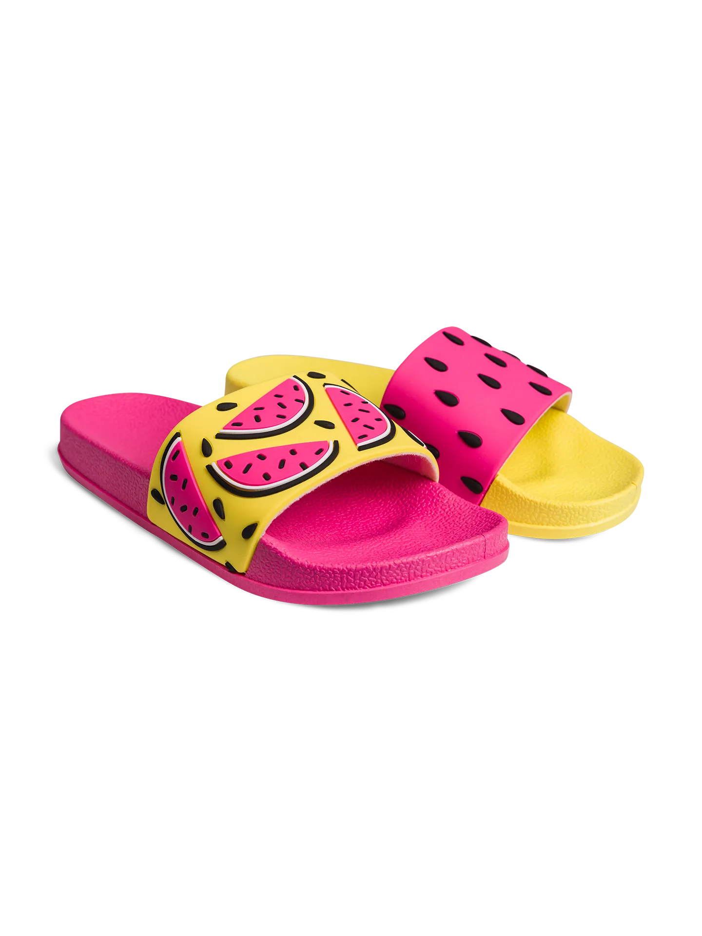 Lustige Pantoletten für Kinder Saftige Wassermelone - Image 2