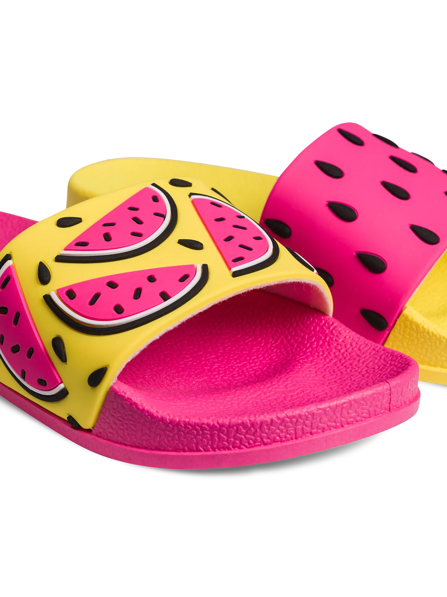 Lustige Pantoletten für Kinder Saftige Wassermelone - Image 3