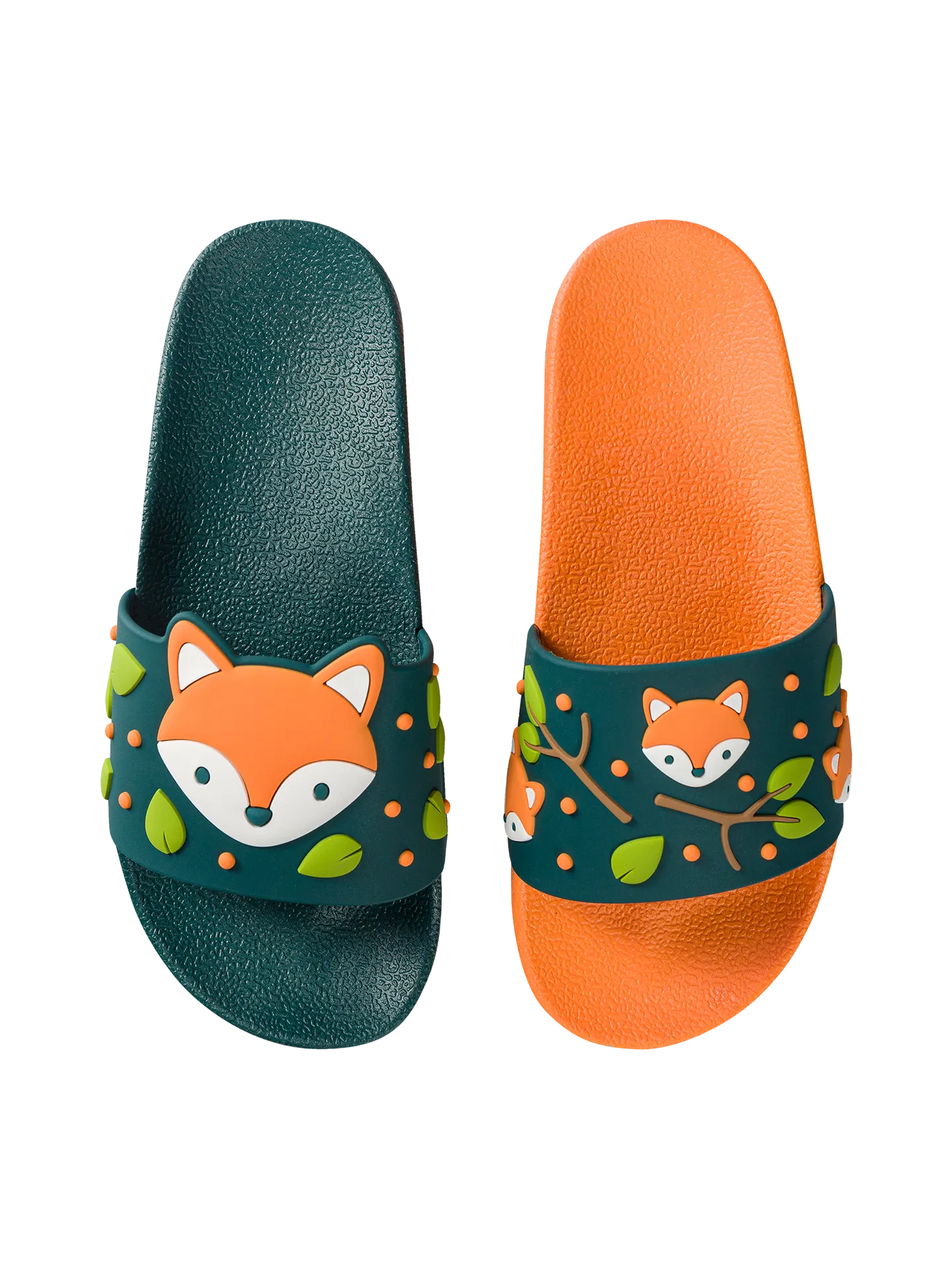 Lustige Pantoletten für Kinder Kleiner Fuchs