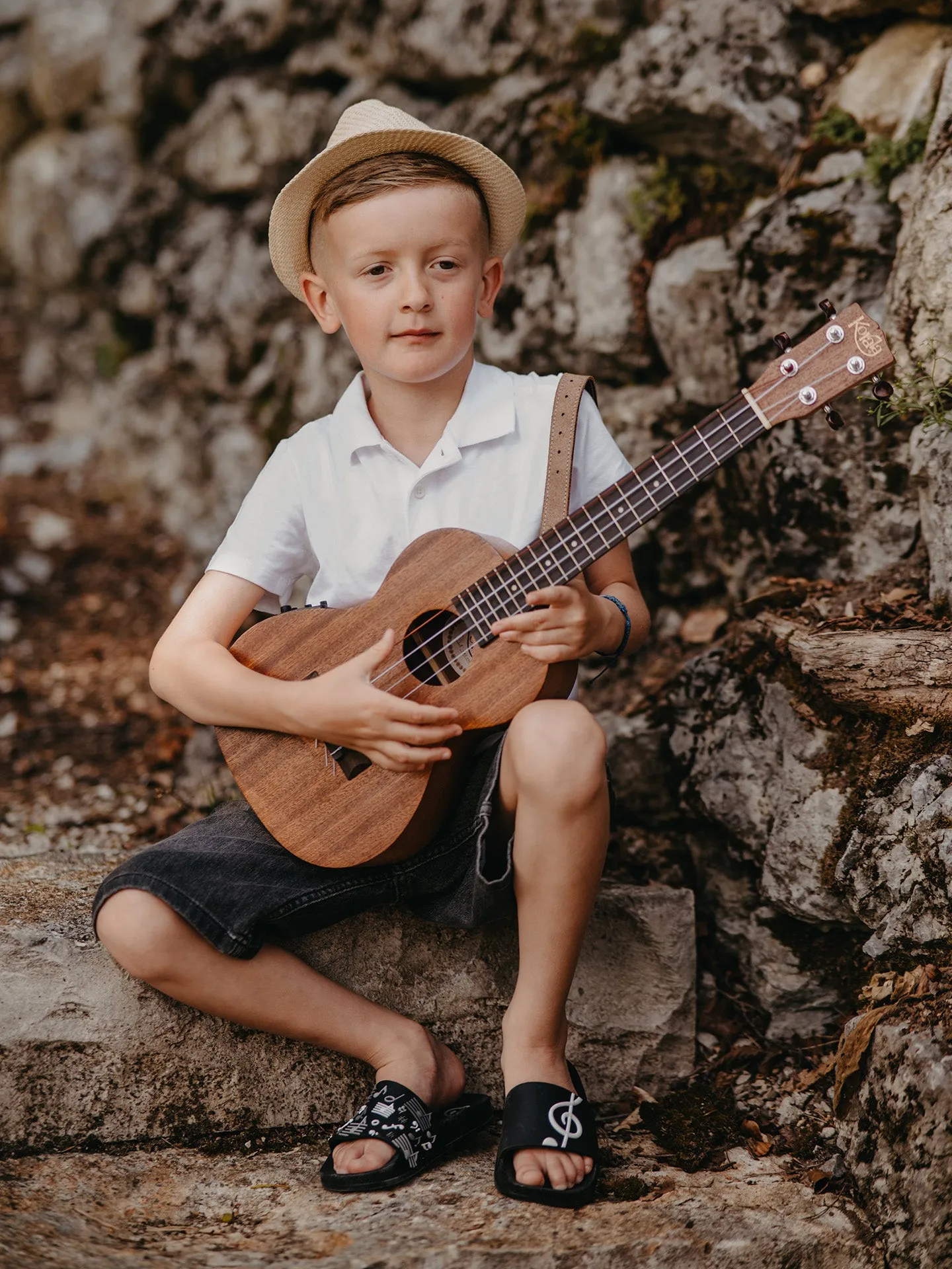 Lustige Pantoletten für Kinder Musik - Image 4