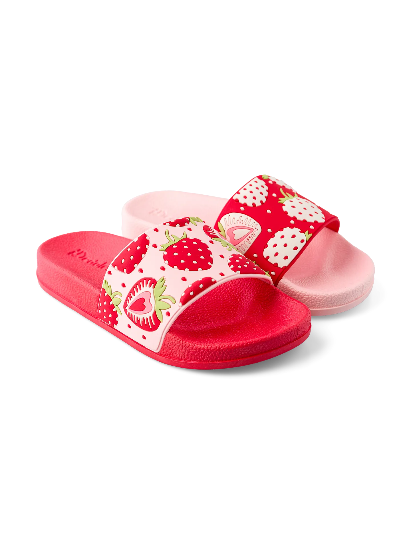 Lustige Pantoletten für Kinder Süße Erdbeeren - Image 2