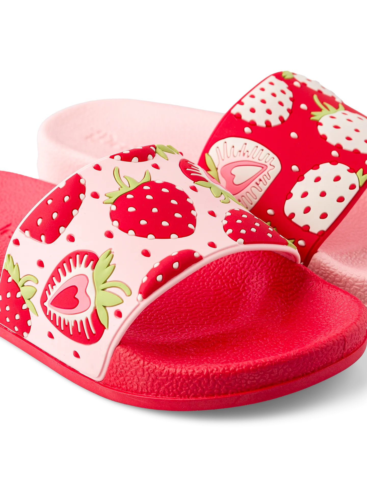 Lustige Pantoletten für Kinder Süße Erdbeeren - Image 3