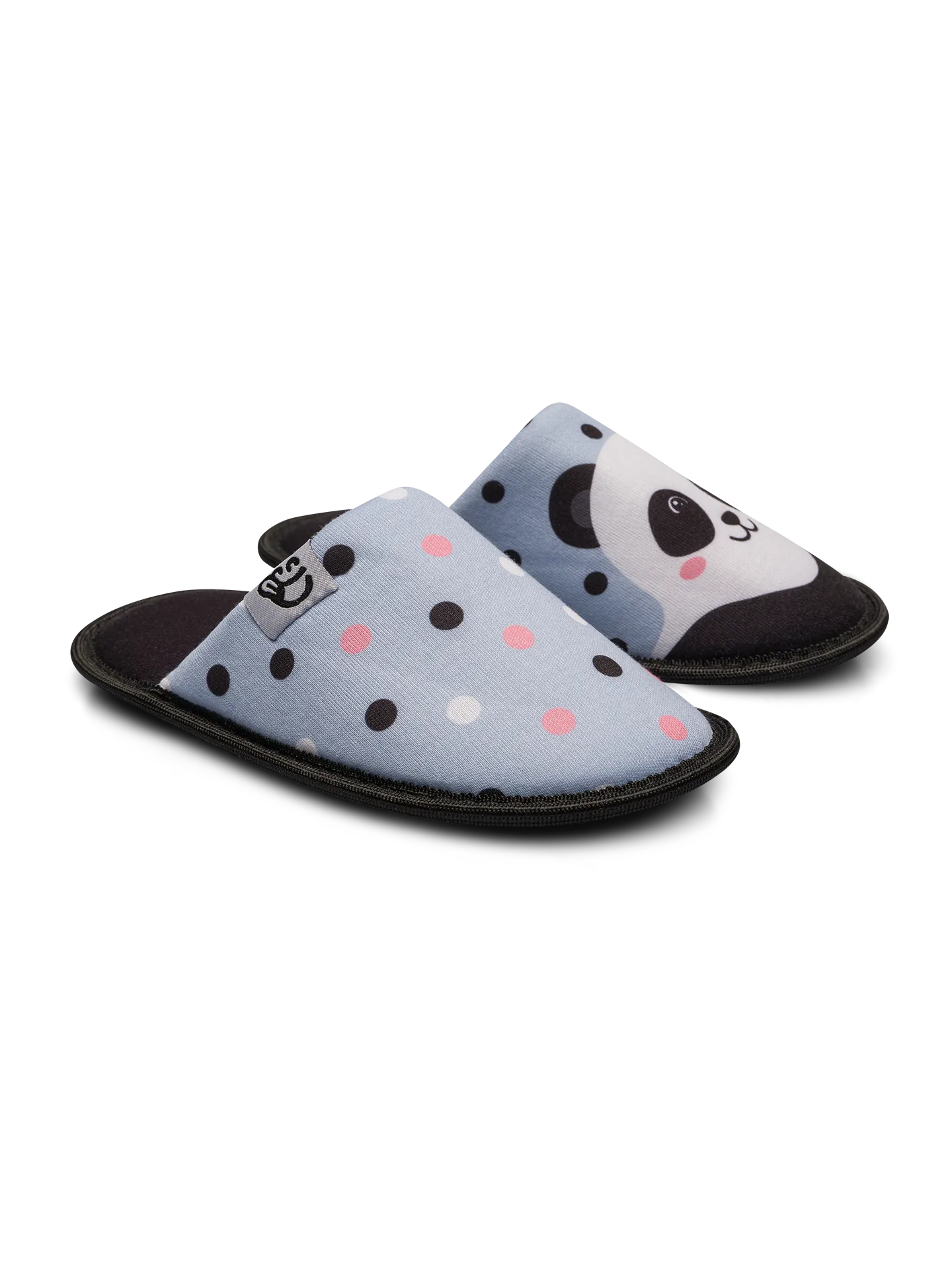 Lustige Hausschuhe für Kinder Glücklicher Panda - Image 2