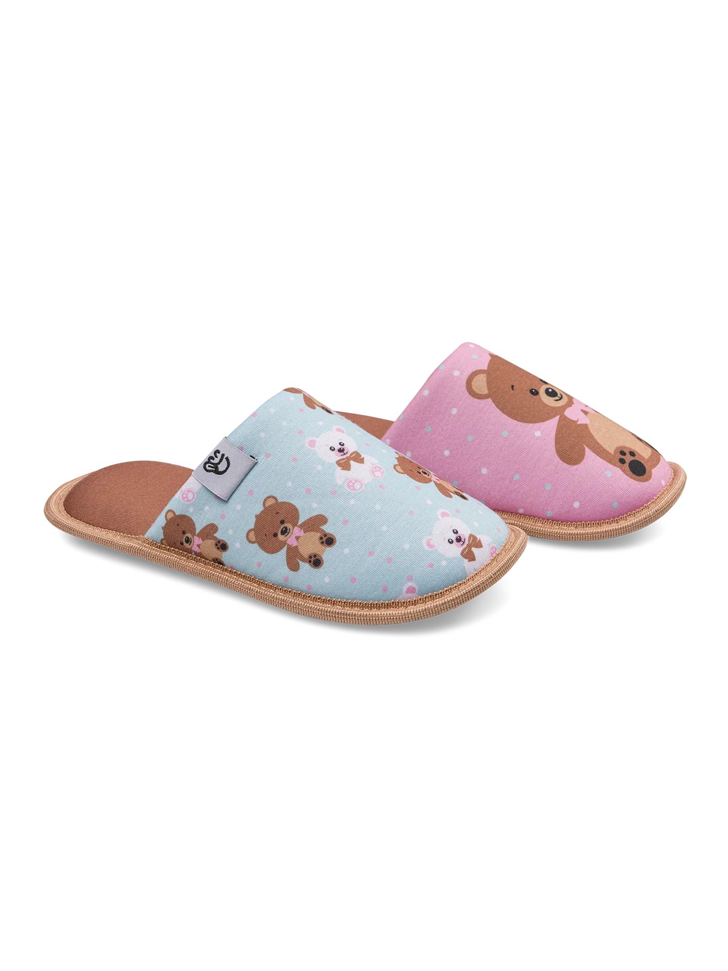 Lustige Hausschuhe für Kinder Teddybär - Image 2