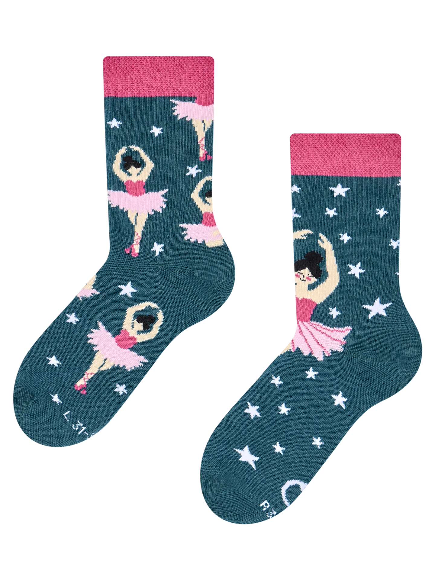 Lustige Kindersocken Ballerina