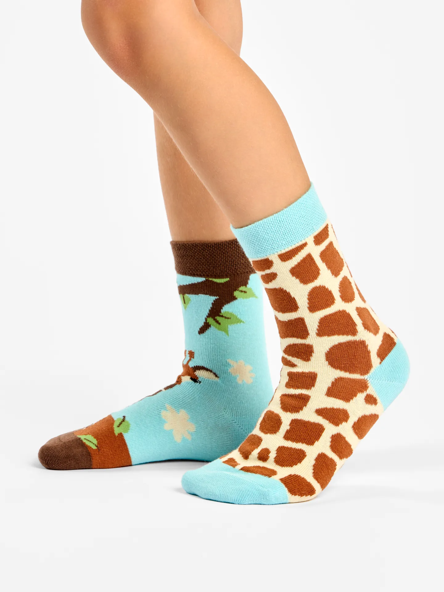 Lustige Kindersocken Niedliche Giraffe - Image 2