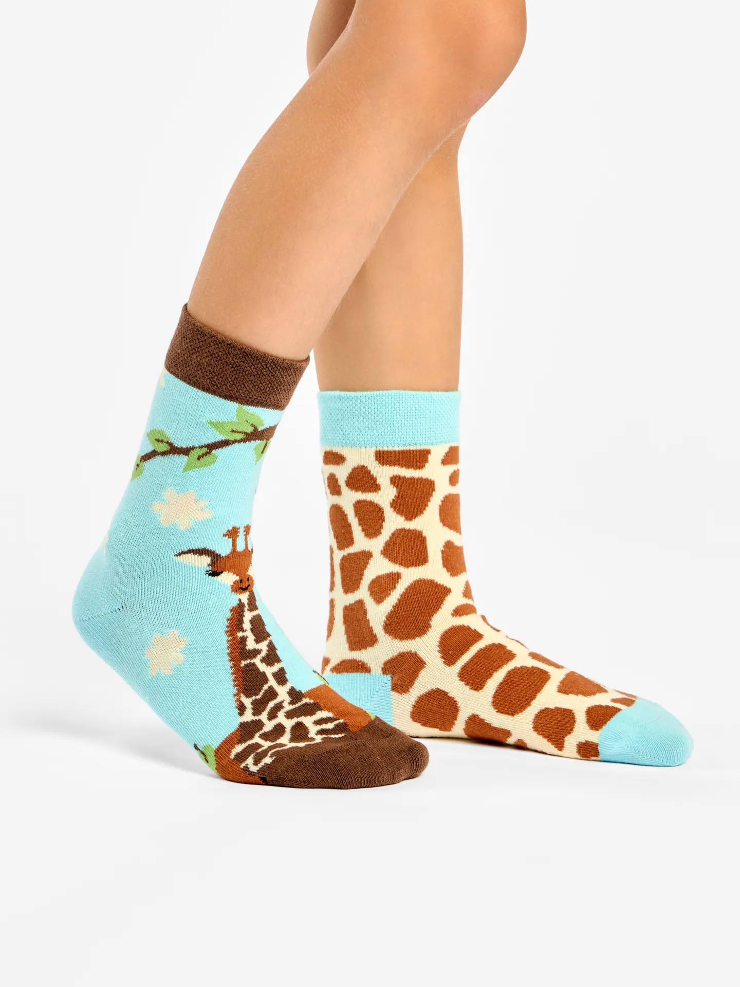 Lustige Kindersocken Niedliche Giraffe - Image 3