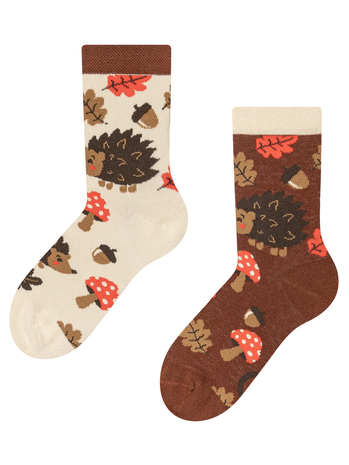 Lustige Kindersocken Waldigel