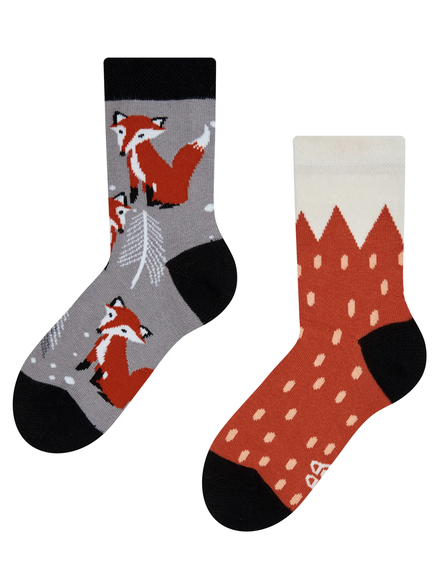 Lustige Kindersocken Fuchs
