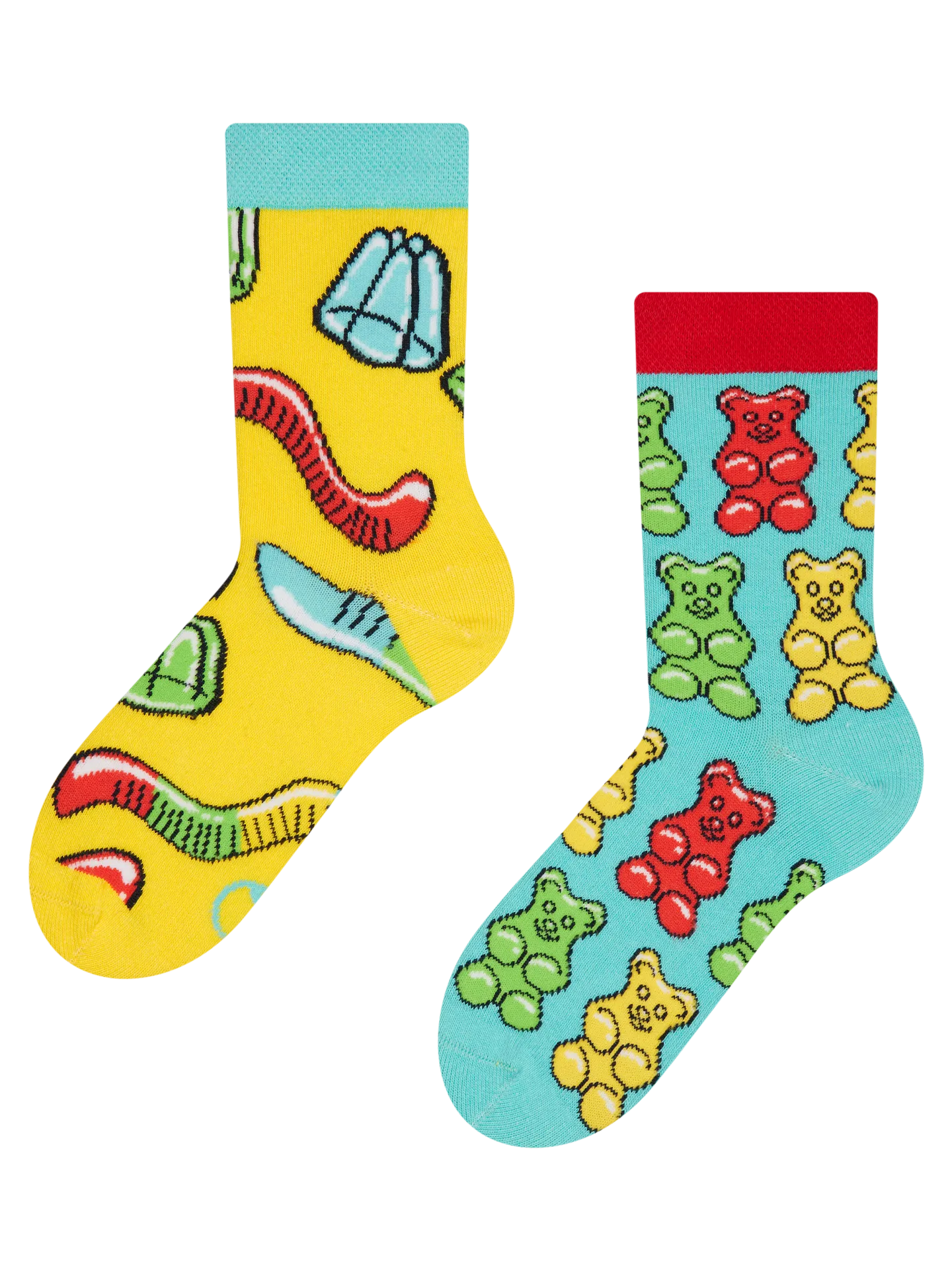 Lustige Kindersocken Gummibären