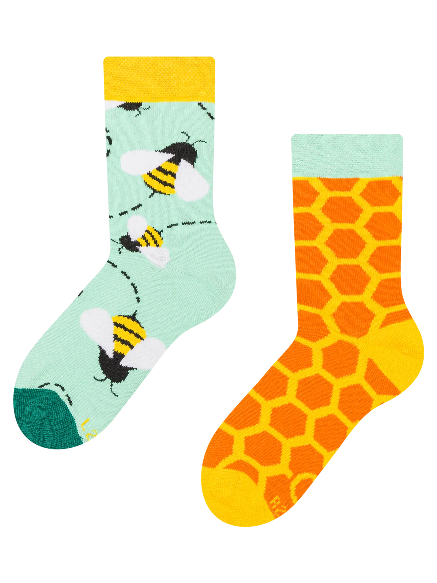 Lustige Kindersocken Bienchen