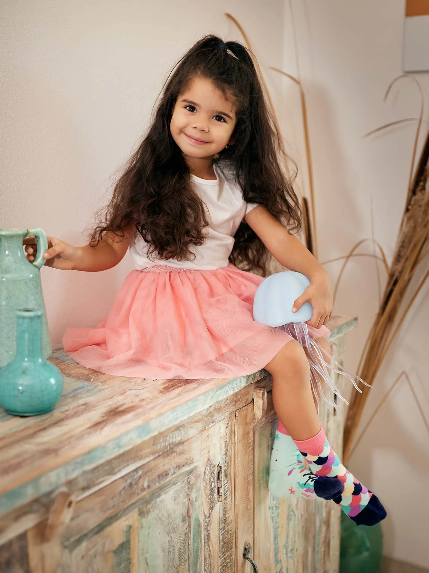 Lustige Kindersocken Kleine Meerjungfrau - Image 4