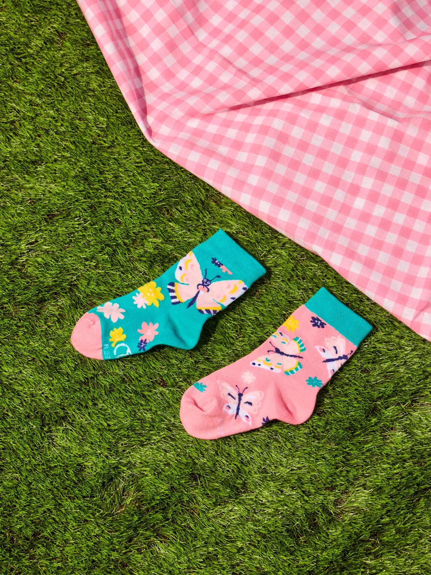 Lustige Kindersocken Süße Schmetterlinge - Image 4