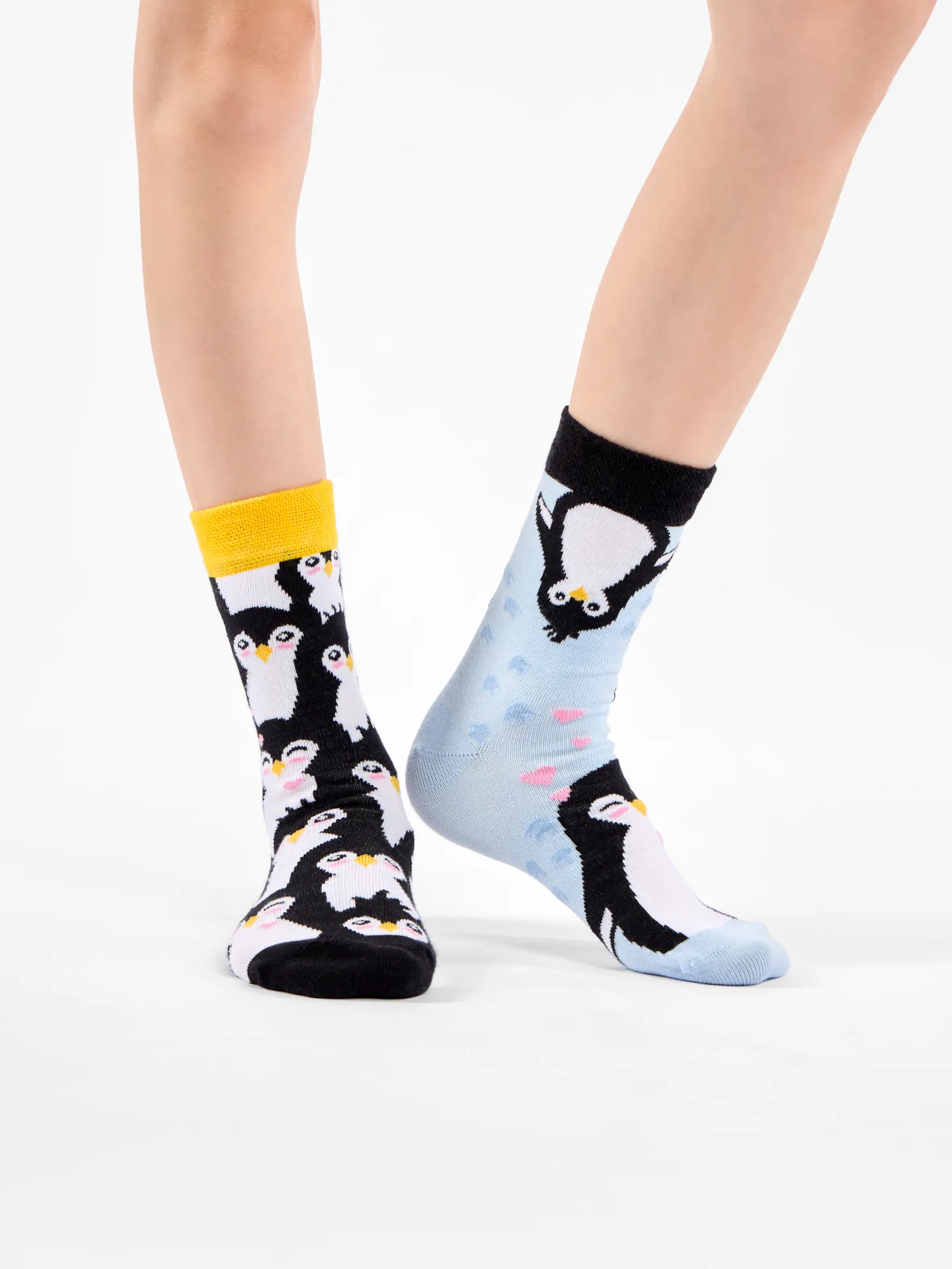 Lustige Kindersocken Winterpinguin - Image 2