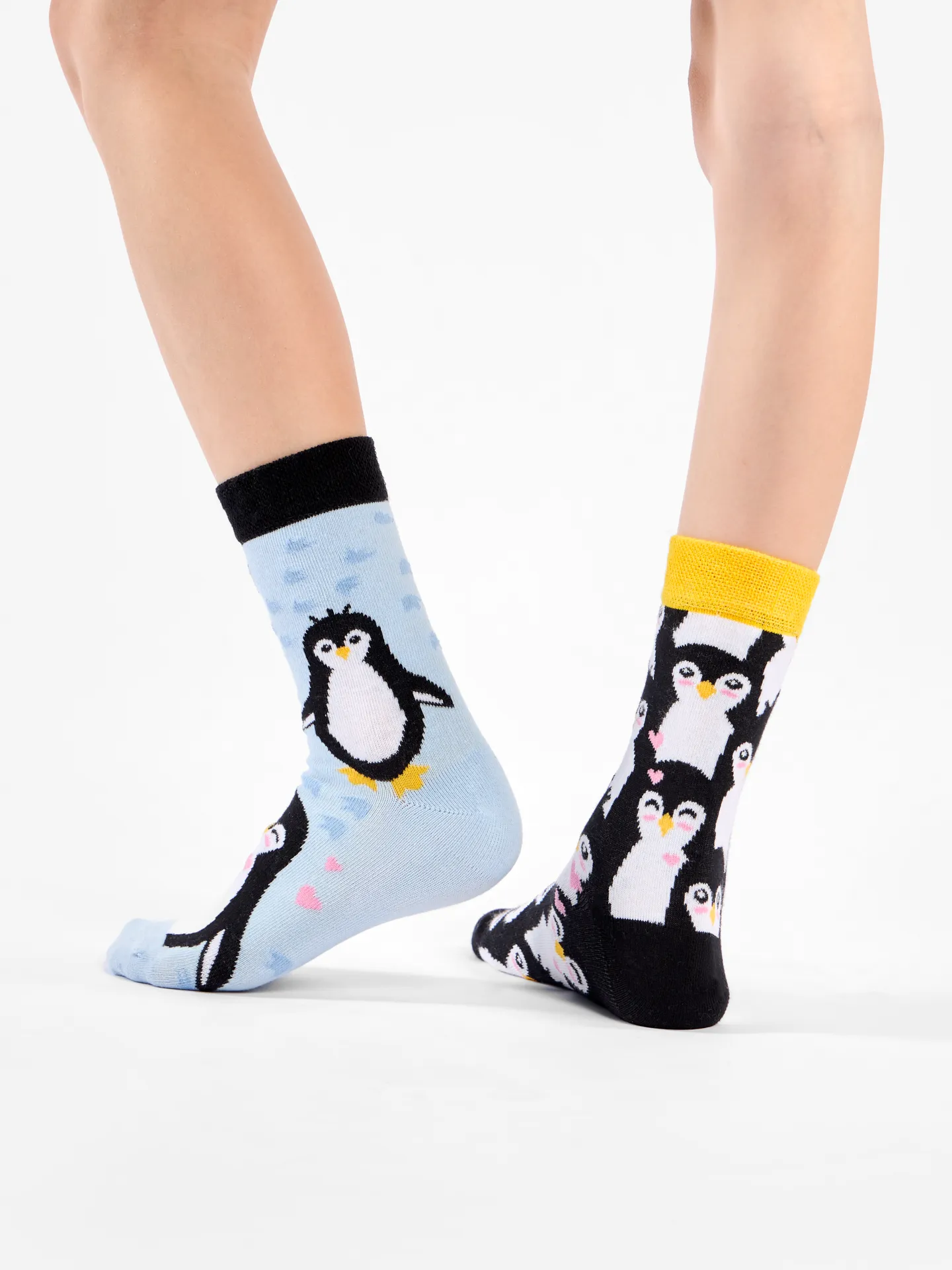 Lustige Kindersocken Winterpinguin - Image 3