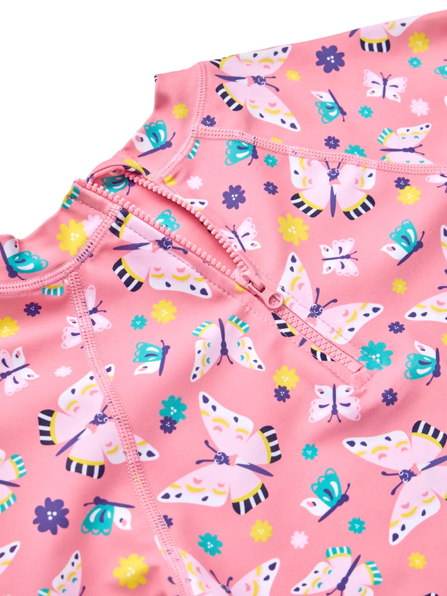 UV-Schutz-Schwimmshirt für Kinder Süße Schmetterlinge - Image 5