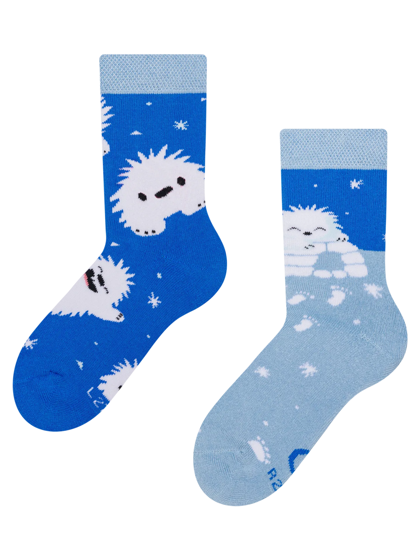 Lustige warme Socken für Kinder Kleiner Yeti