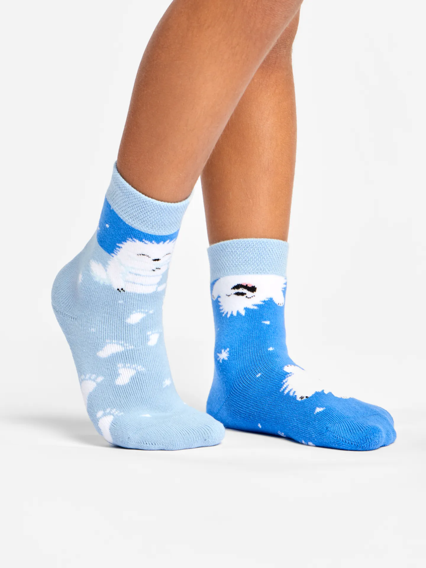 Lustige warme Socken für Kinder Kleiner Yeti - Image 2