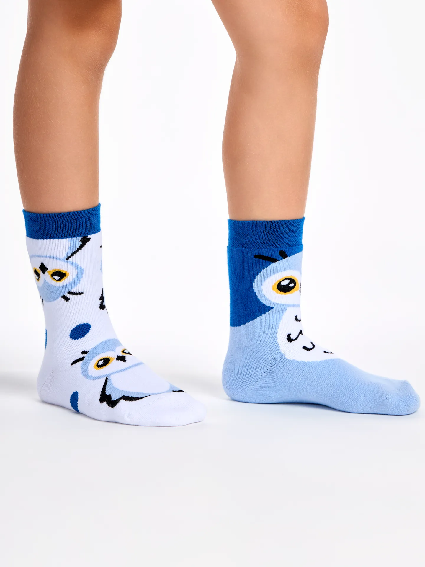 Lustige warme Socken für Kinder Schneeeule - Image 2