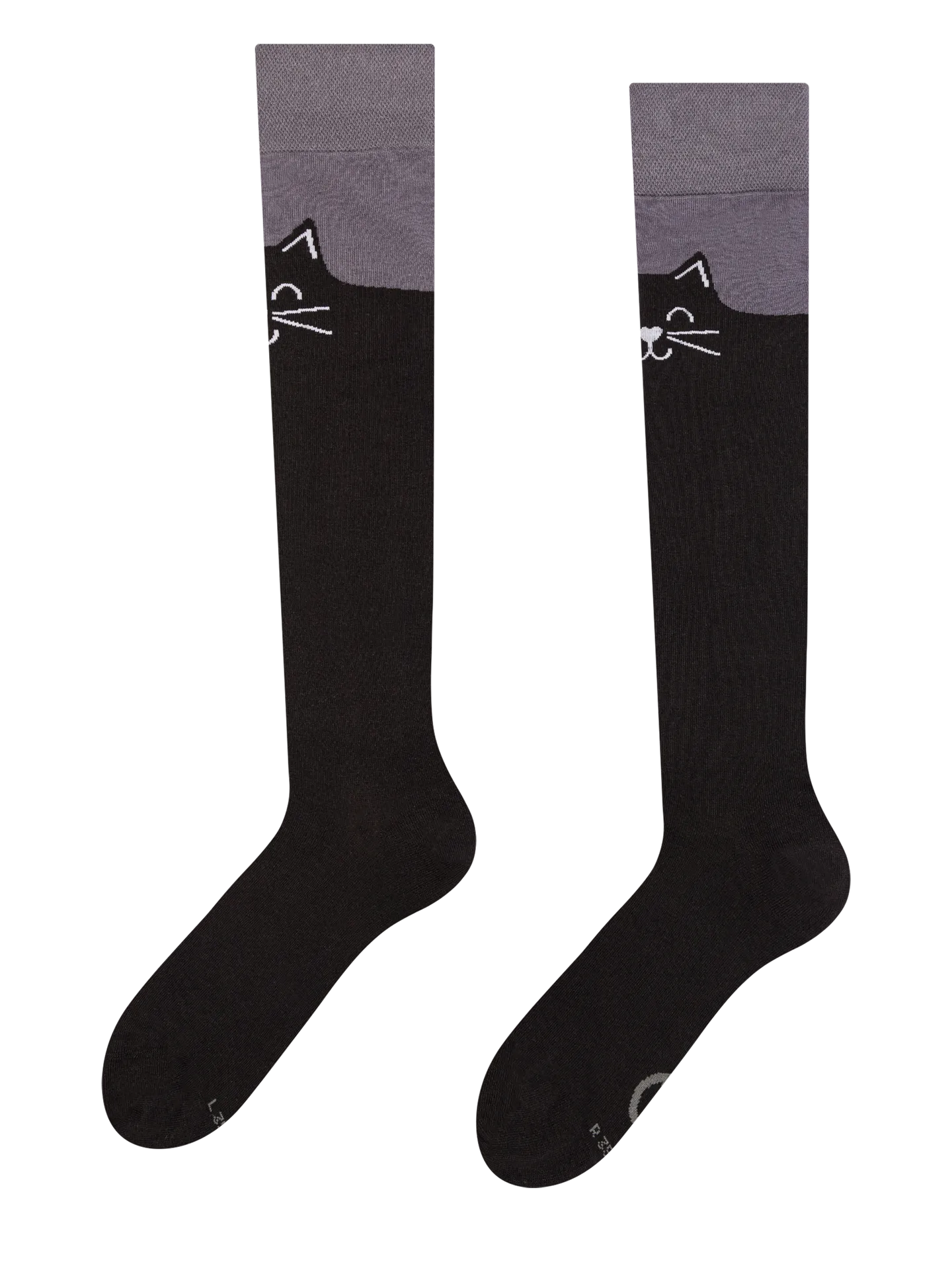 Lustige Kniestrümpfe Schwarze Katze