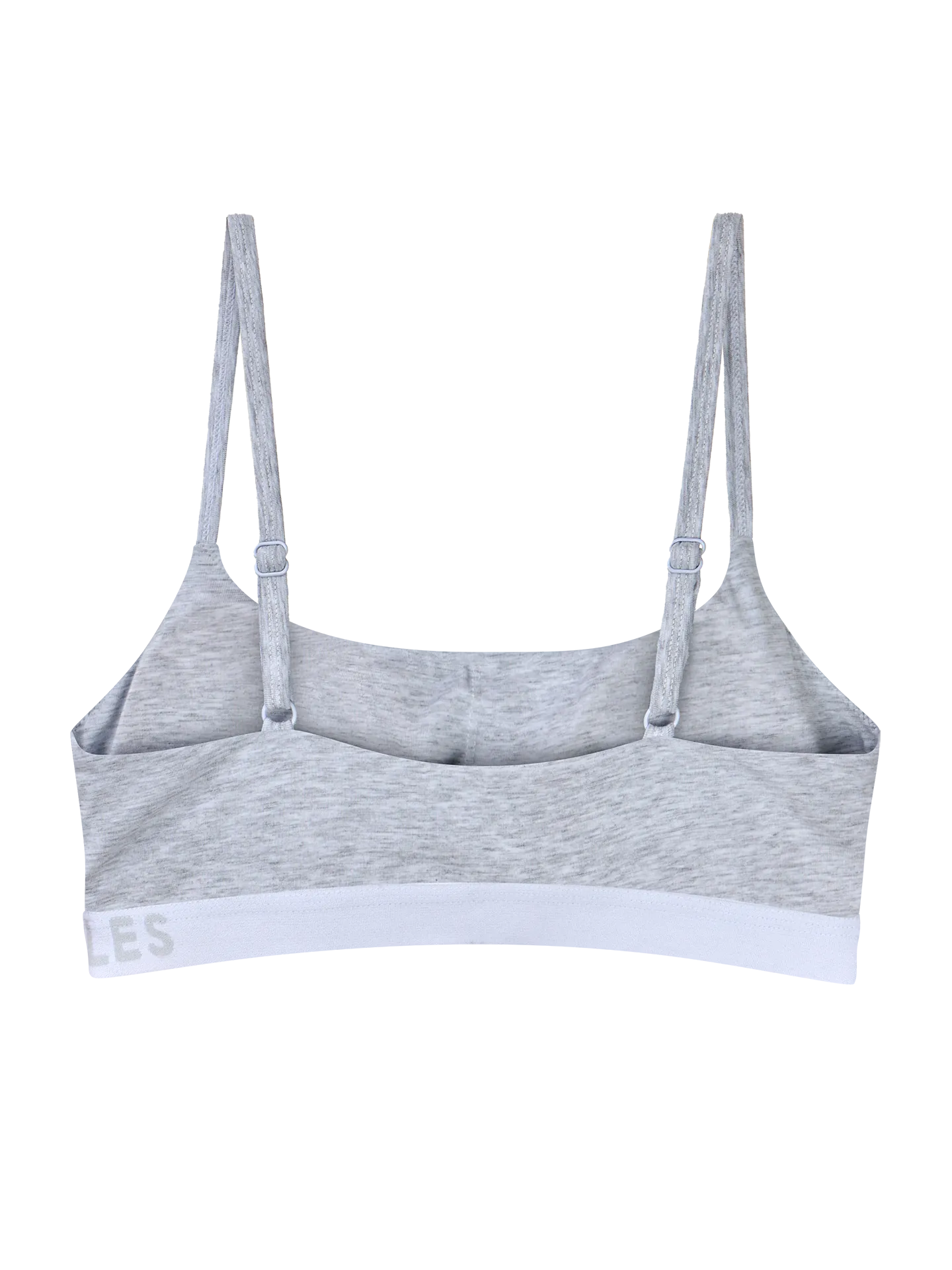 Hellgraue melierte Modal-Damenbralette - Image 2