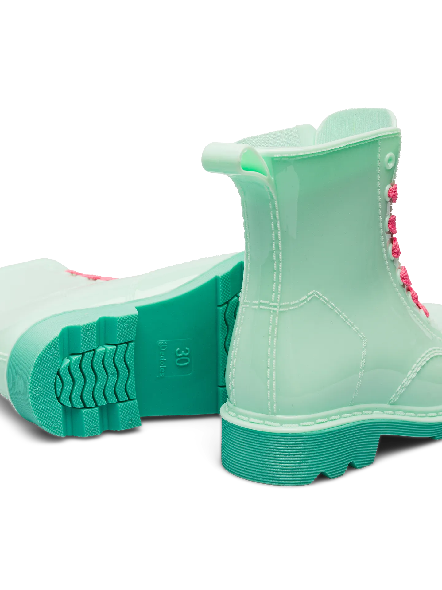 Helle Minze Regenstiefel für Kinder - Image 3