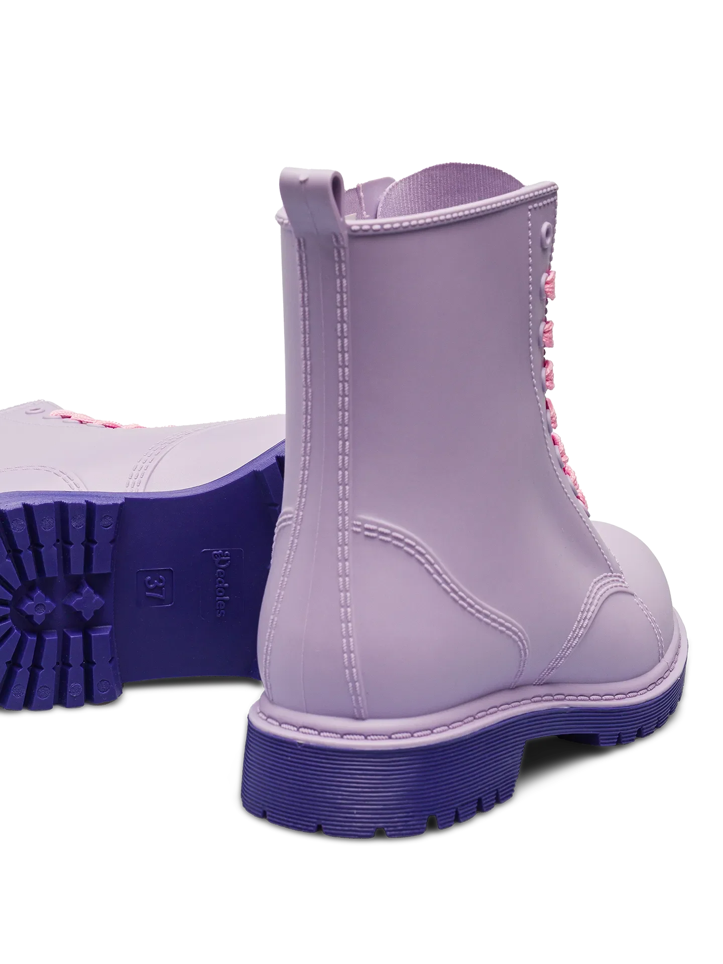 Hellviolette Regenstiefel für Frauen - Image 3
