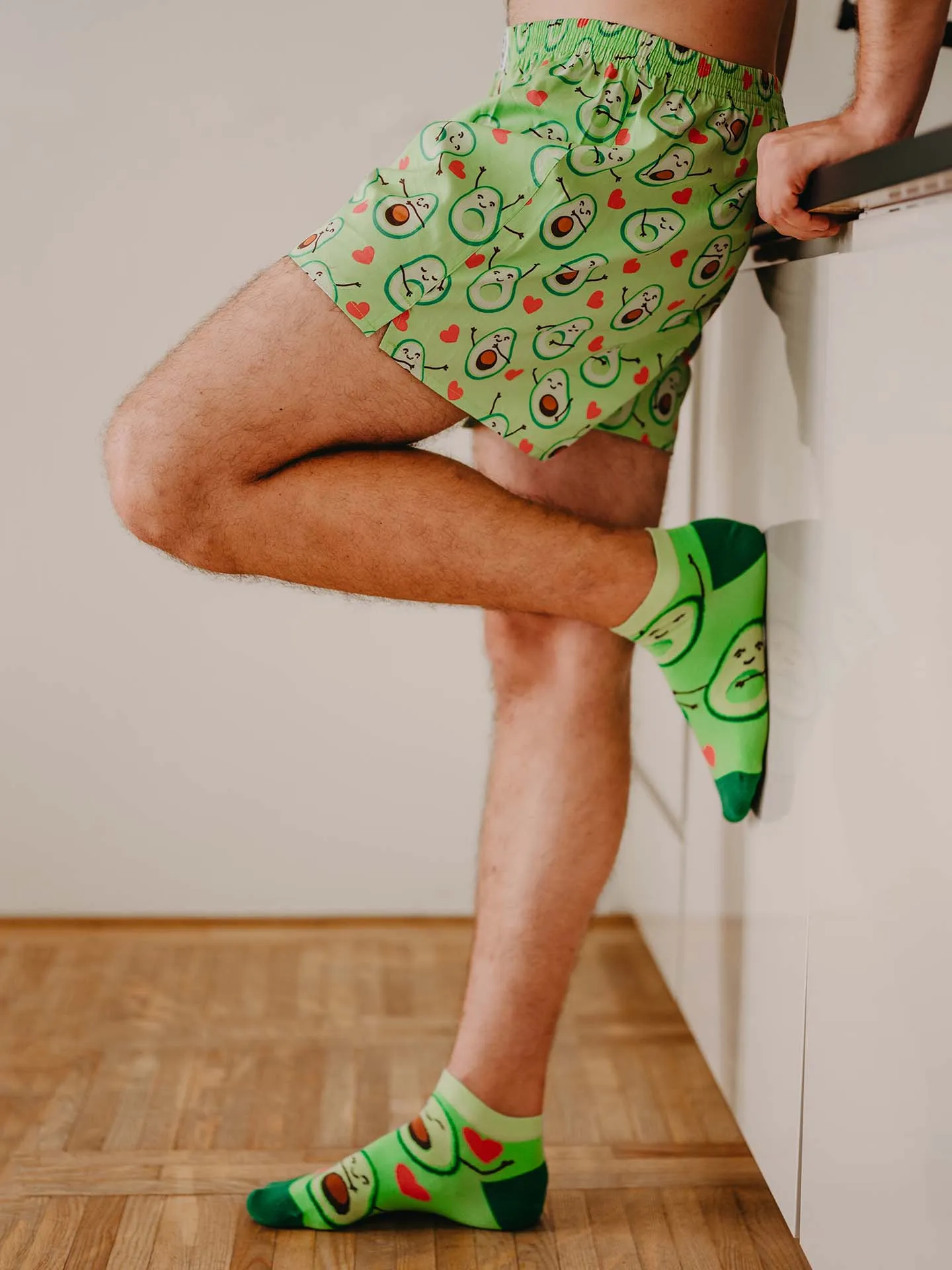 Lustige Shorts für Männer Avocado - Image 7