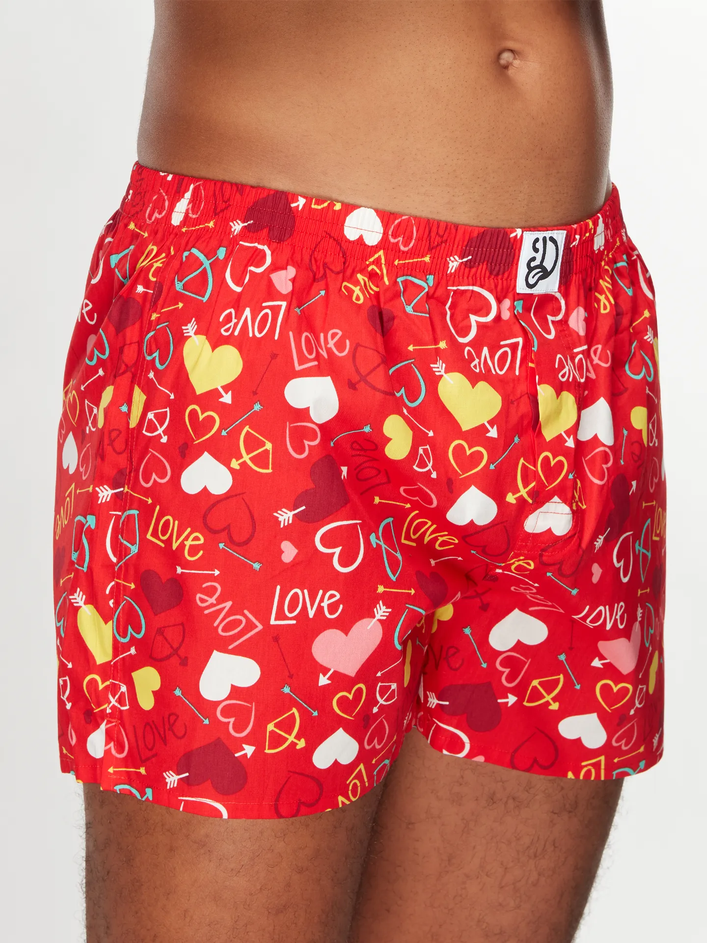 Lustige Shorts für Männer Herzen - Image 4