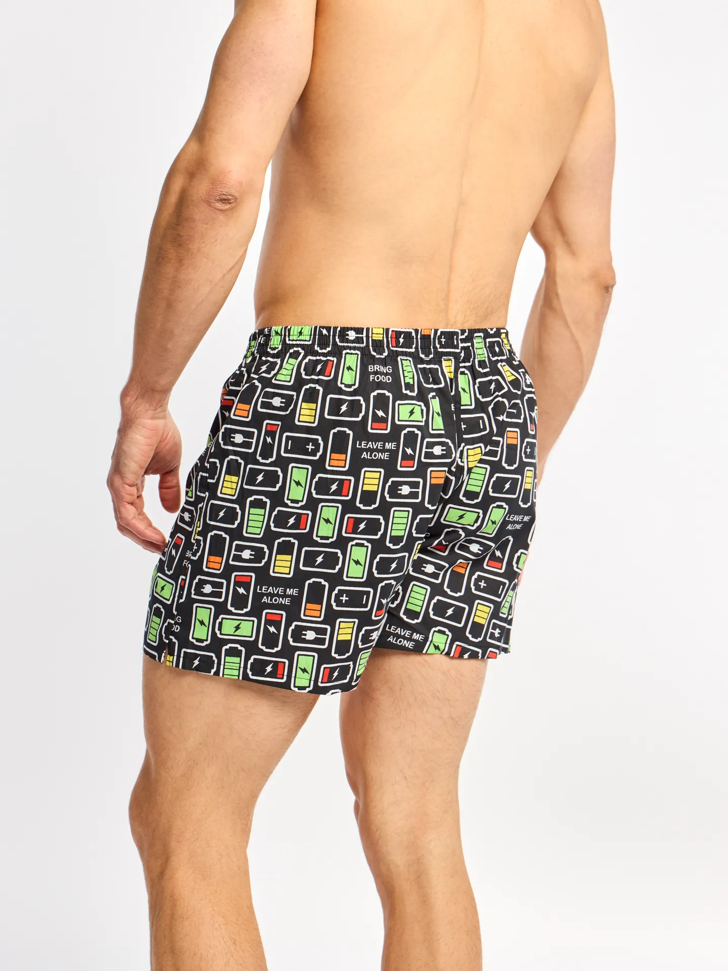 Lustige Shorts für Männer Soziales Aufladen - Image 3