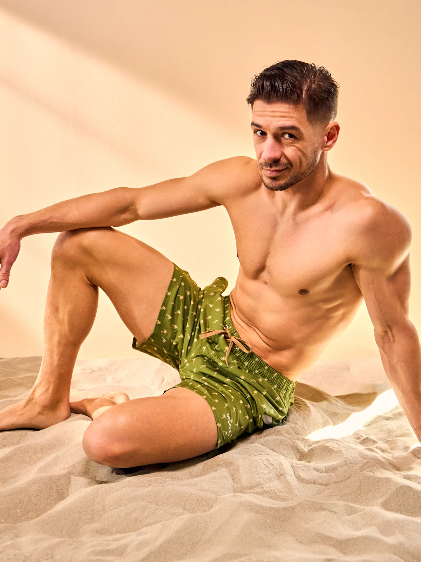 Lustige Badeshorts für Männer Palmen - Image 5