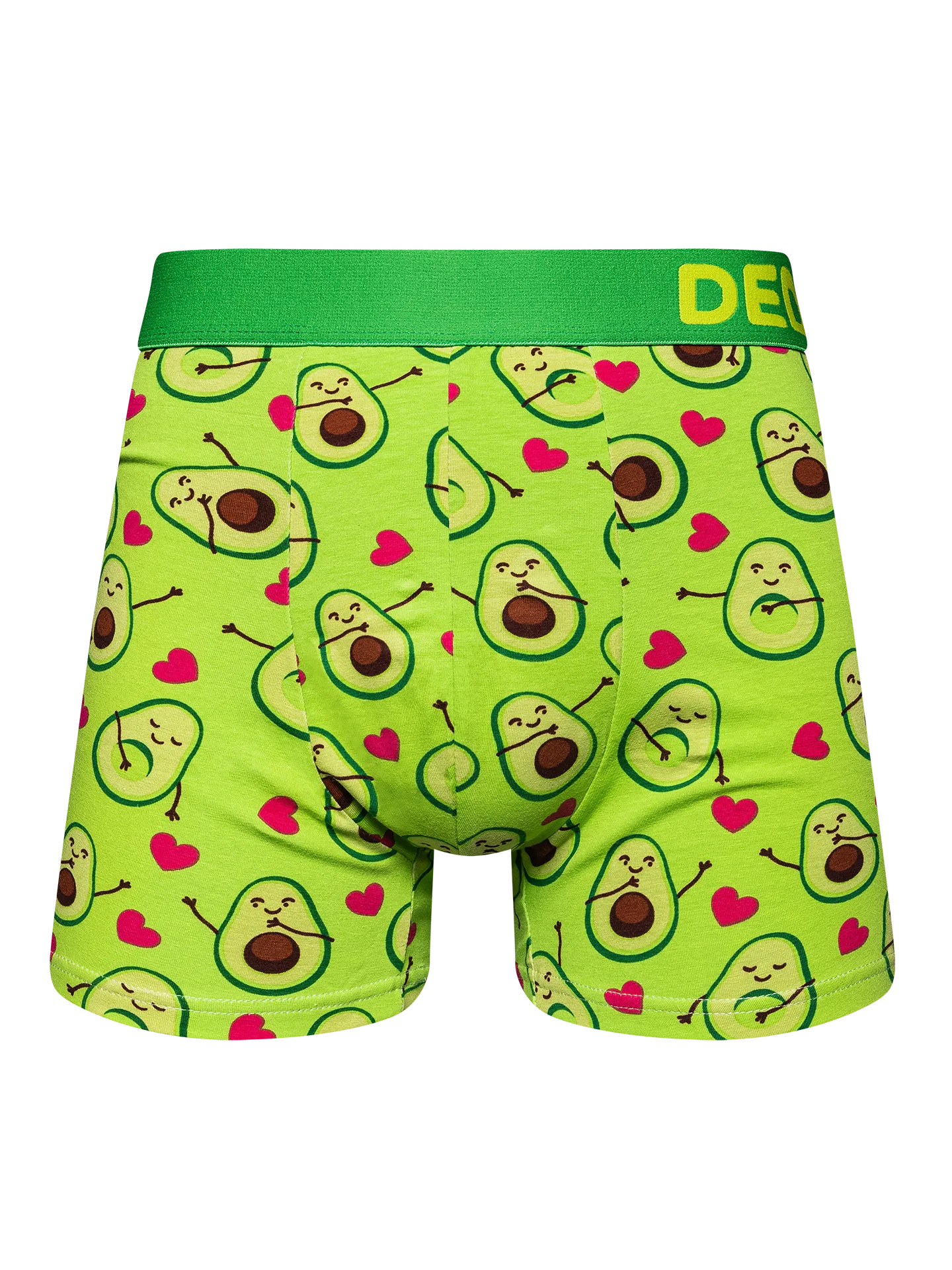 Lustige Boxershorts für Männer Avocado-Liebe