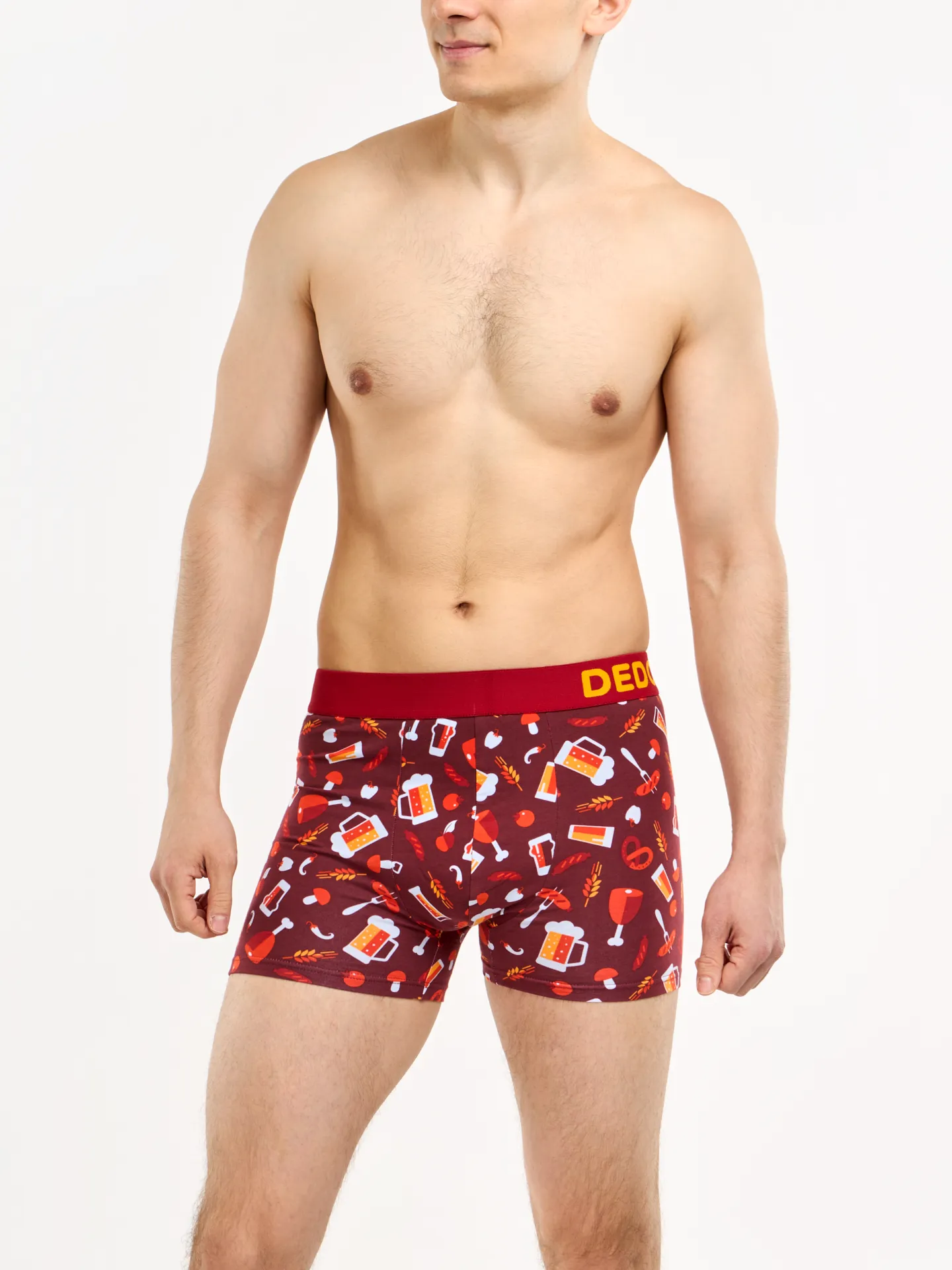 Lustige Boxershorts für Männer Bier und Barbecue - Image 3