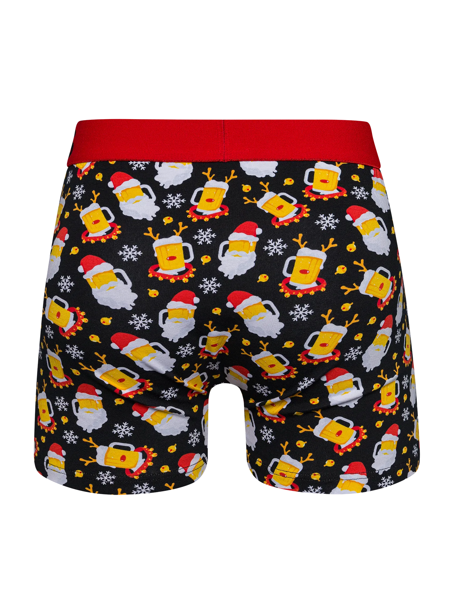 Lustige Boxershorts für Männer Bier-Weihnachtsmann - Image 2