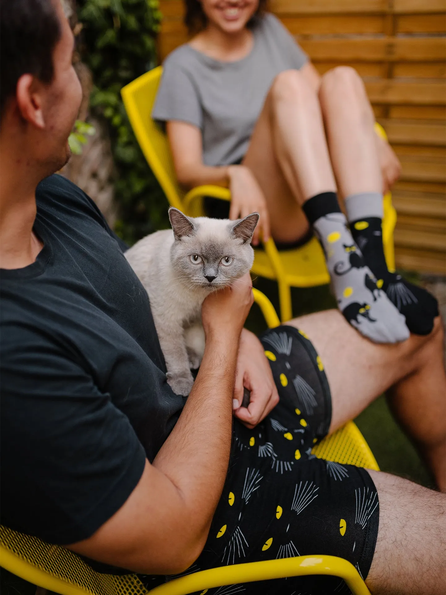 Lustige Boxershorts für Männer Katzenaugen - Image 6