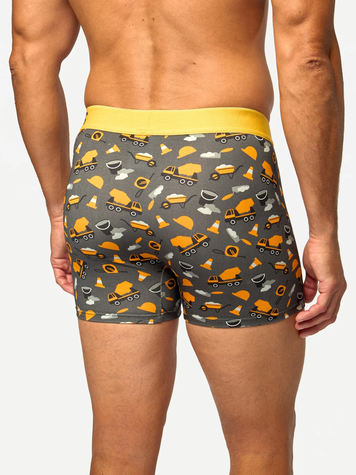 Lustige Boxershorts für Herren Bauarbeiter - Image 3