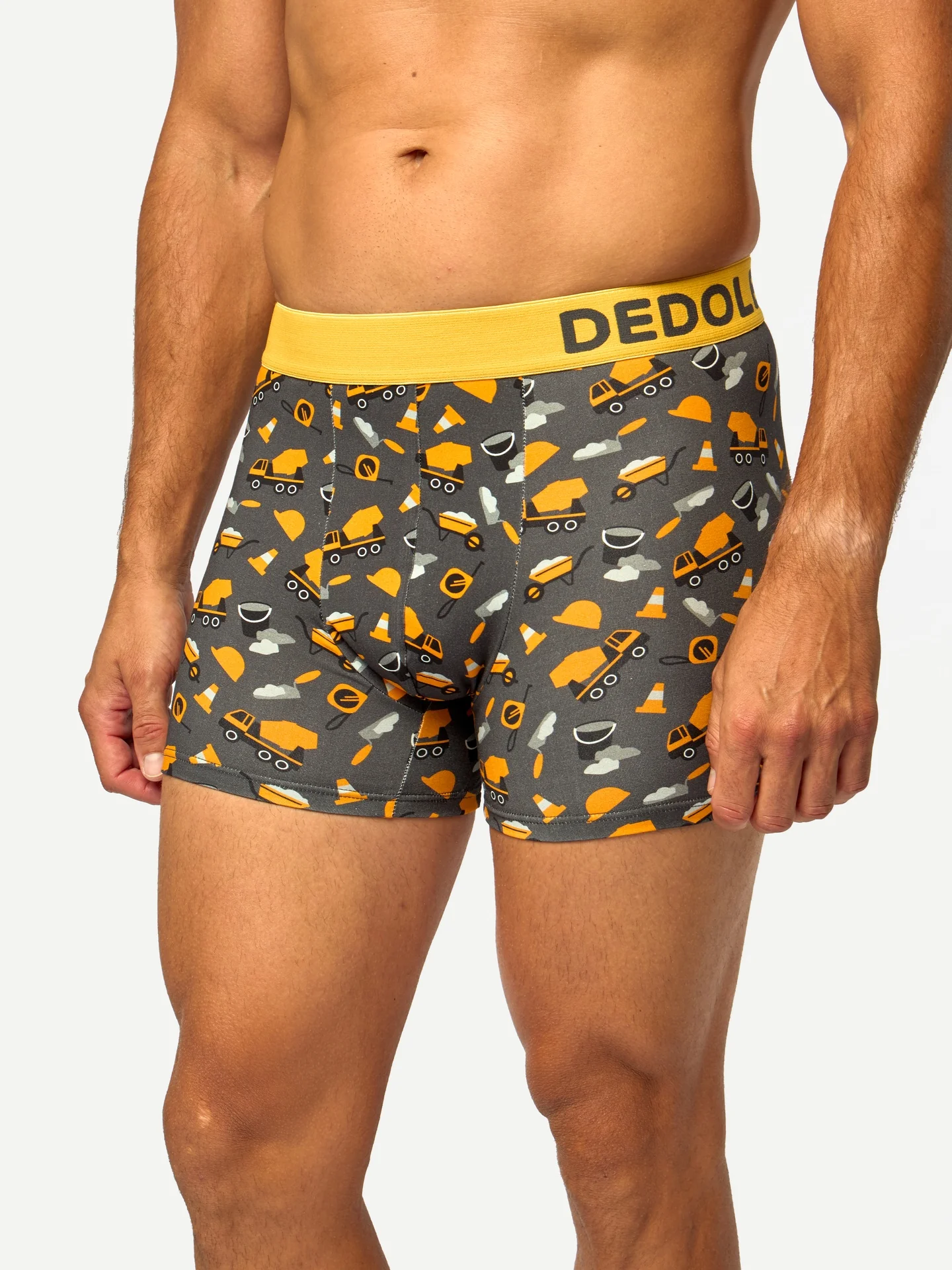 Lustige Boxershorts für Herren Bauarbeiter - Image 4