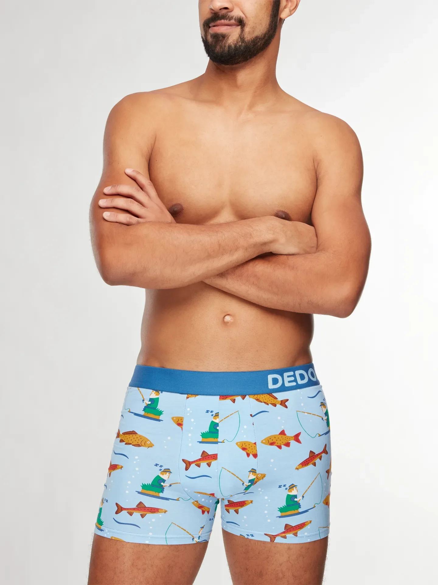 Lustige Boxershorts für Männer Fischerei - Image 3