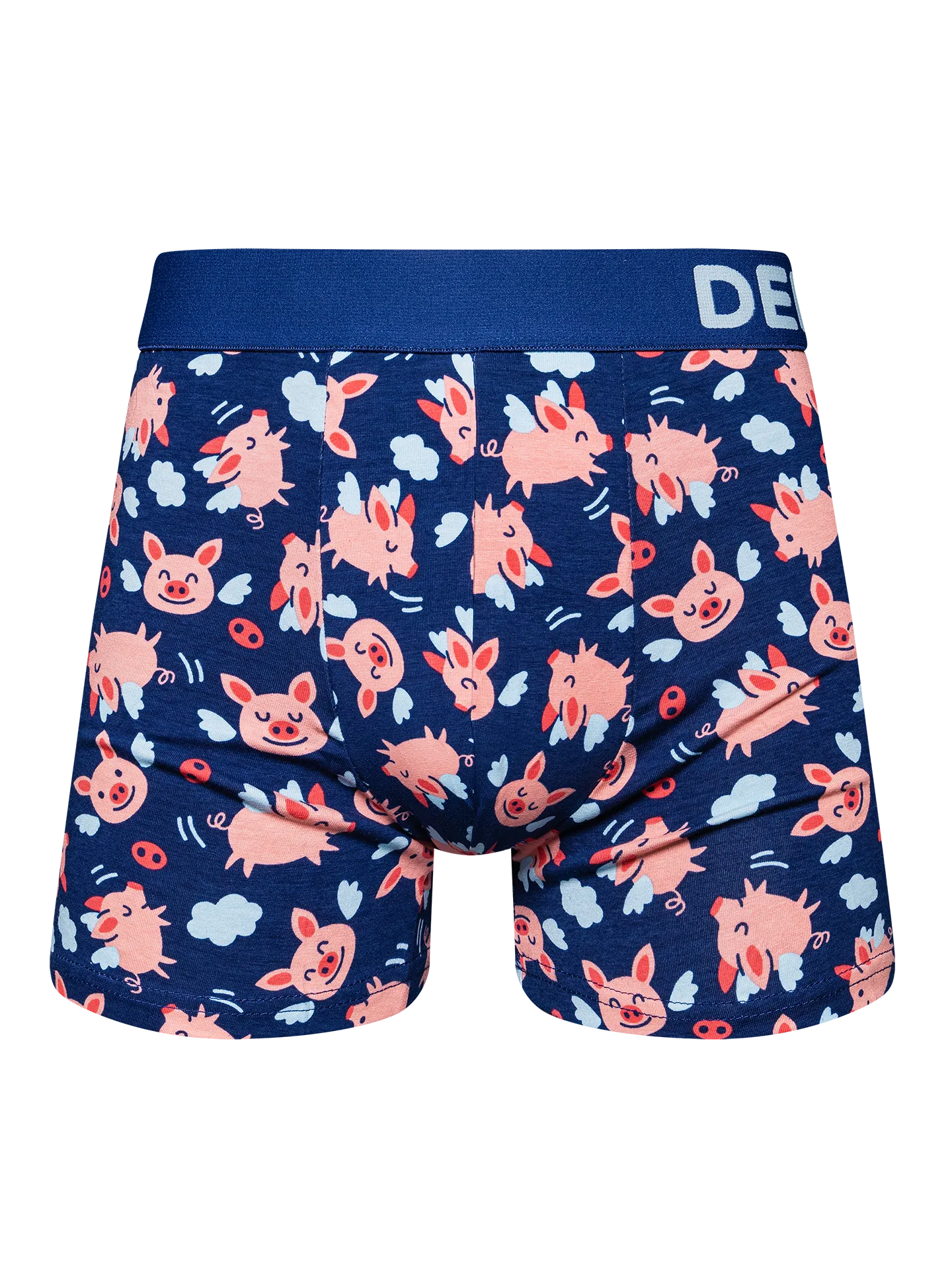 Lustige Boxershorts für Männer Fliegende Schweinchen