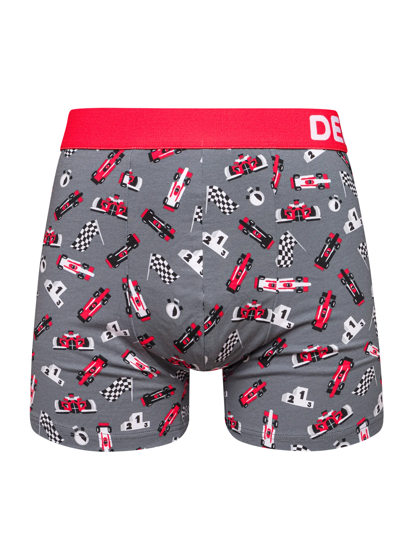 Lustige Boxershorts für Männer Formel-Rennen
