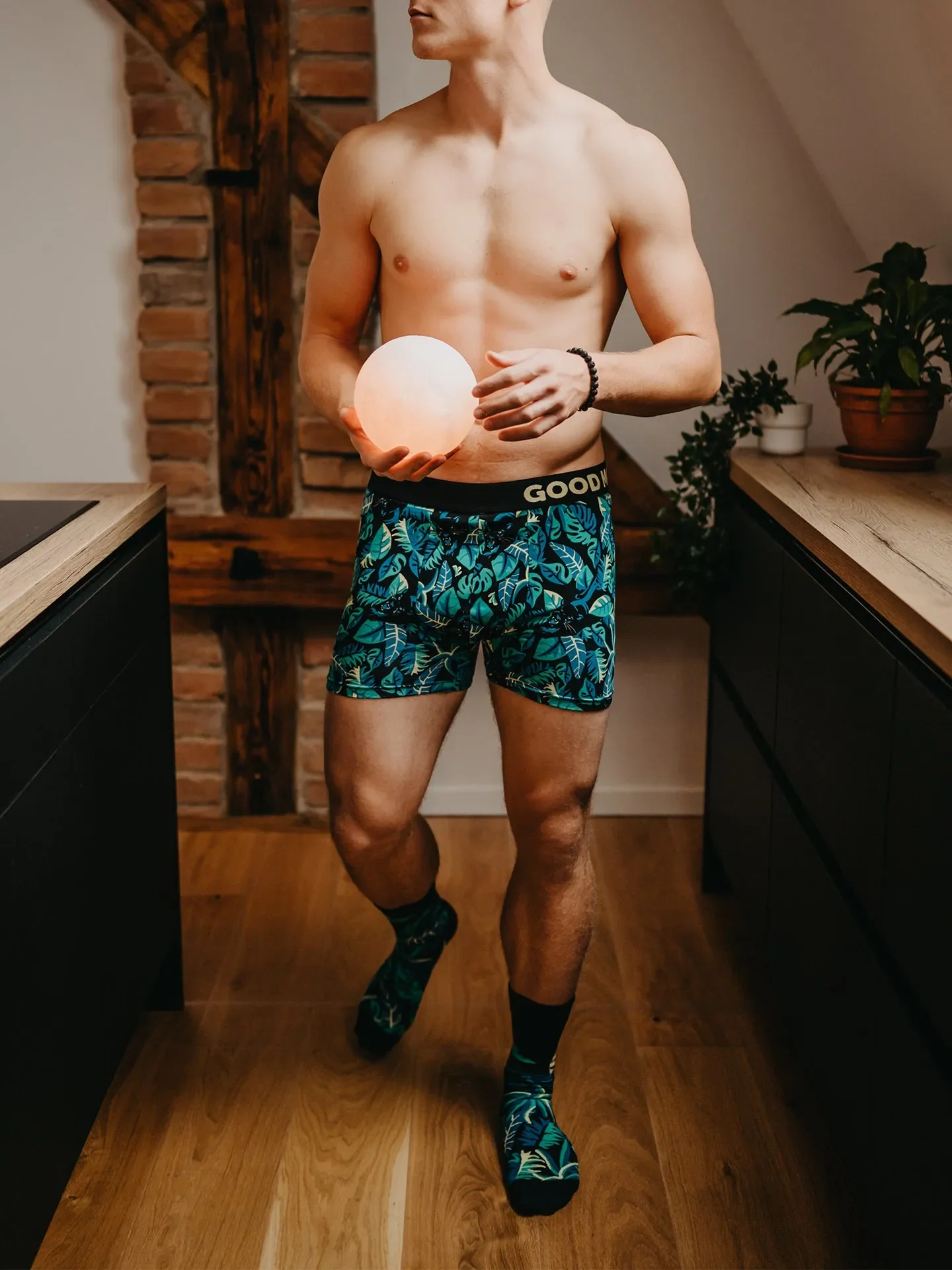 Lustige Boxershorts für Männer Nacht-Panther - Image 5
