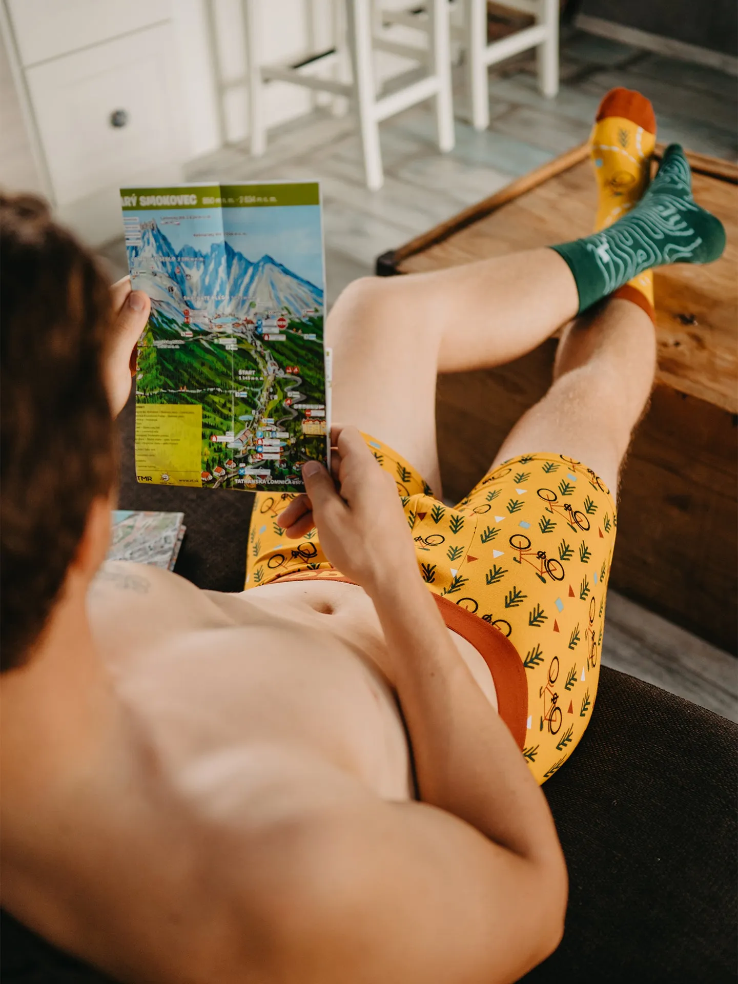 Lustige Boxershorts für Männer Auf der Strecke - Image 5