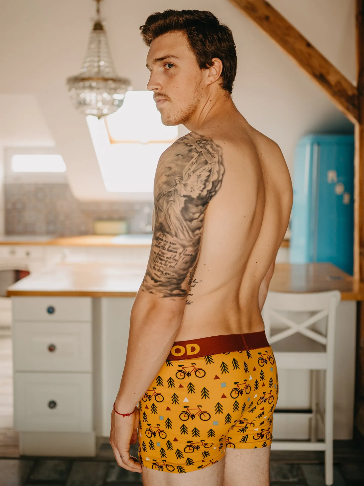 Lustige Boxershorts für Männer Auf der Strecke - Image 6